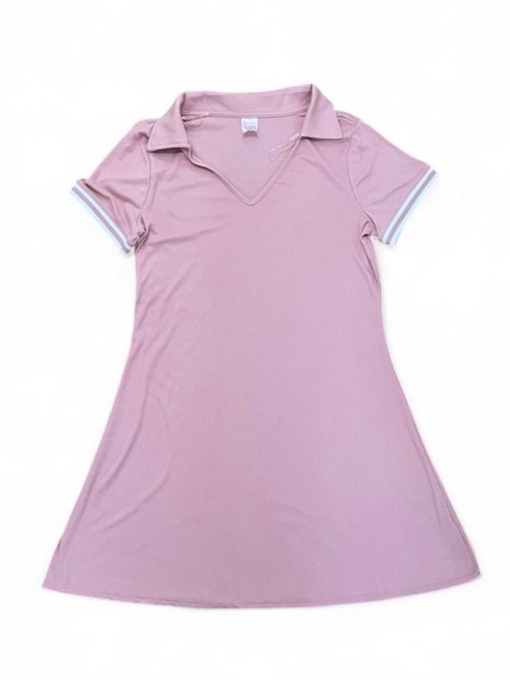 Brandy Melville Dusty Pink Polo A-Line Dress